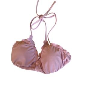 Wild Fable lavender purple triangle Bikini Top XS Pads Coquette NWT